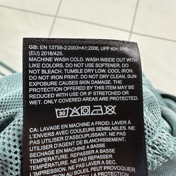 The North Face Pants Womens XL Blue Aphrodite Motion Capri Hiking Active Outdoor - Picture 6 of 14